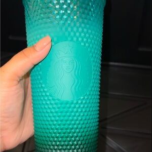 Starbucks Teal Textured Tumbler